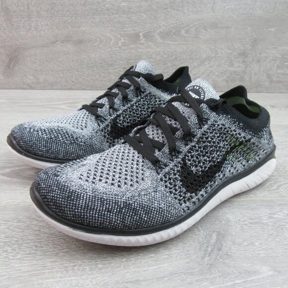 Nike Free RN Flyknit 2018 Women's Size 8.5 Running Shoes Black NEW - Picture 4 of 13